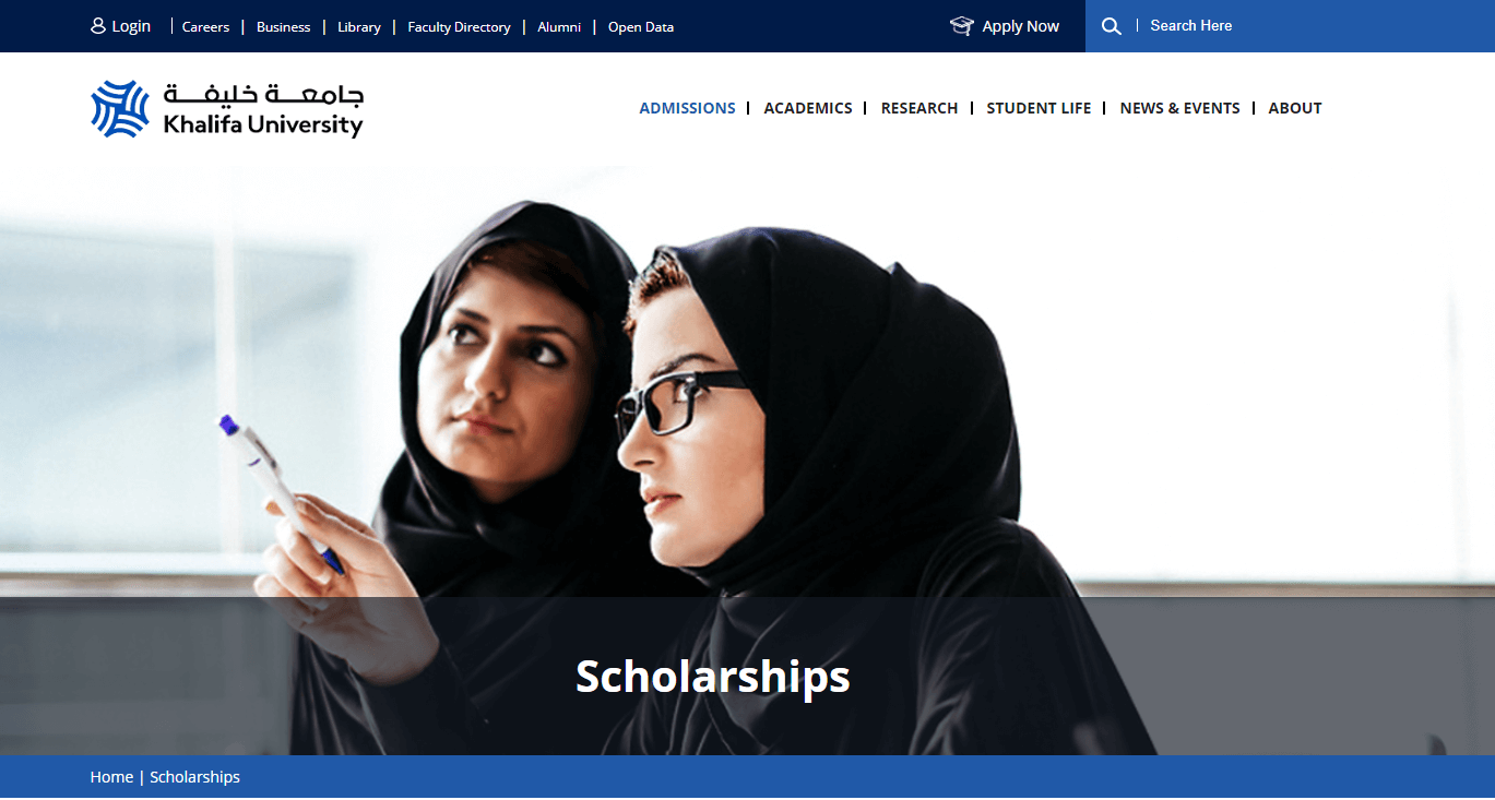Khalifa University Scholarships