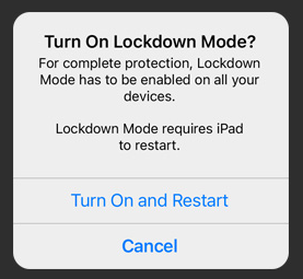 lockdown mode