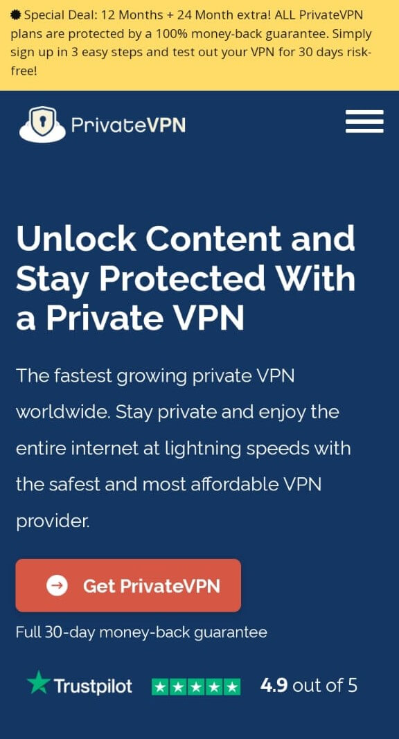 PrivateVPN 