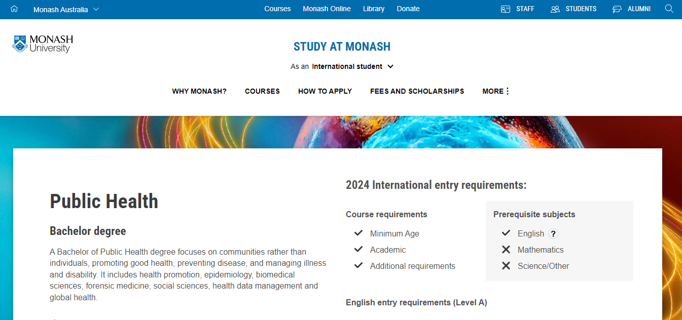 monash university