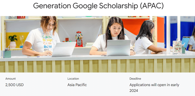 generation google scholarships